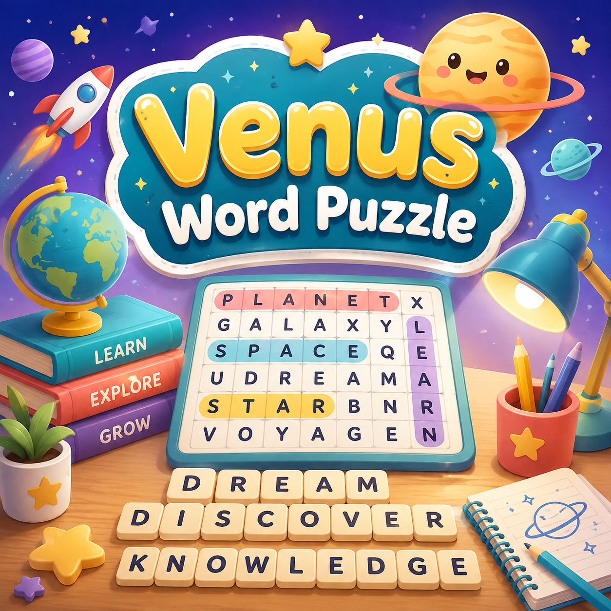Venus Word Puzzle